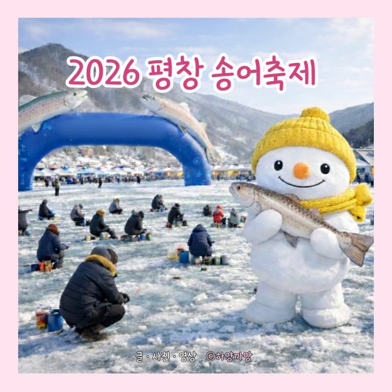 평창 송어축제 2026｜아이와 가기 좋은 강원도 겨울축제 얼음낚시·맨손송어잡기 + 포켓몬고 ....