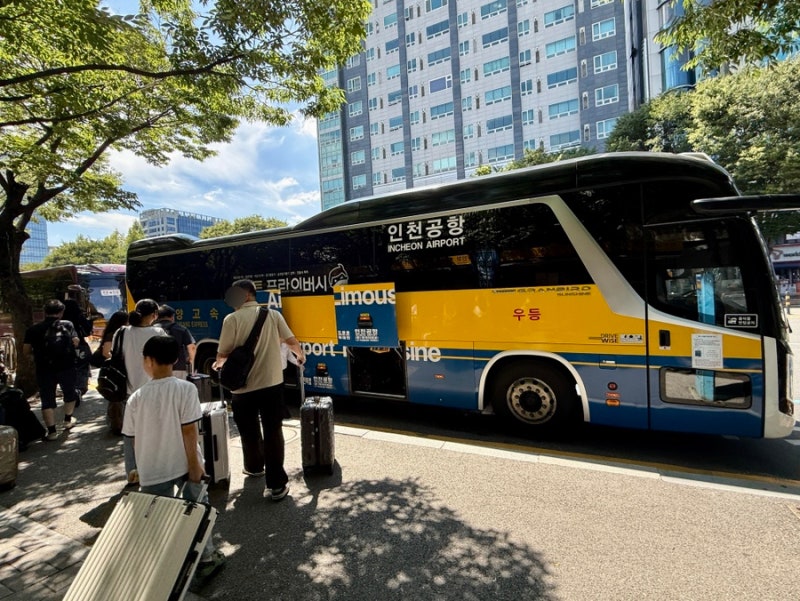 대전 인천공항 버스 소요시간 노선 정보 (대전청사 승하차)