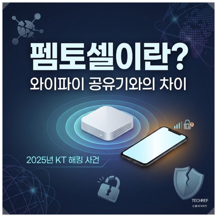 <b>펨토셀</b>이란? 와이파이 공유기 차이 / 2025년 <b>KT</b> <b>해킹</b> 보안... 