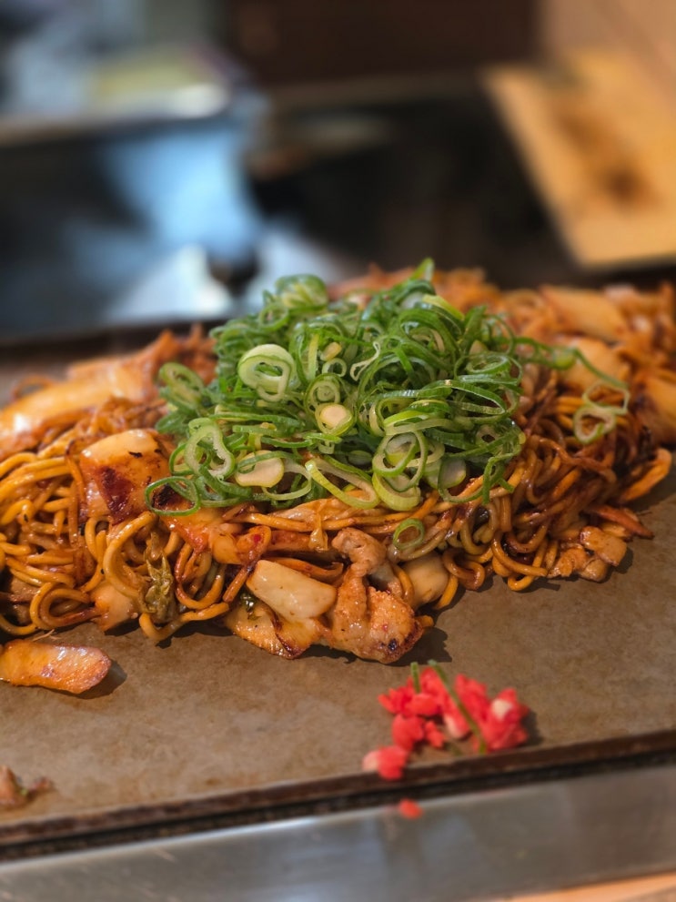  [교토] 교토역 근처 야끼소바 맛집 유메미야 : 돼지김치야끼소바 꿀맛!