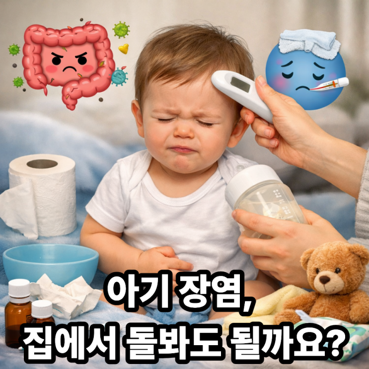   아기 장염 증상 구분법과 집에서 돌보는 방법｜육아맘이 꼭 알아야 할 핵심 정리