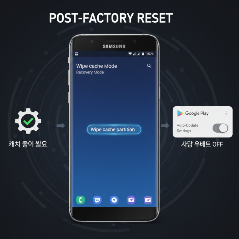 삼성핸드폰 공장초기화 방법, 초보자도 5분이면 끝