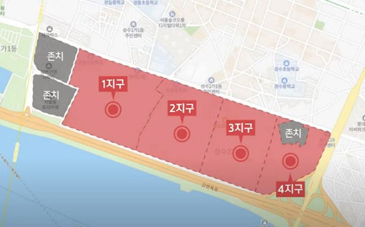  성수1지구 재개발 공사비 2조 원의 주인공은? 현대·GS·HDC 3파전 예고!