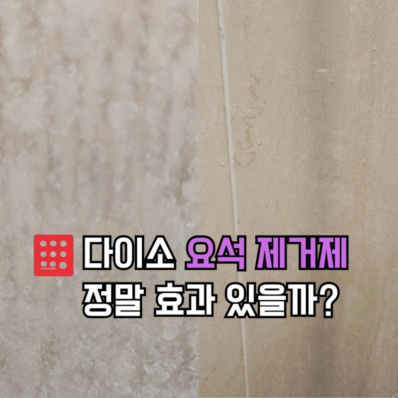 절대 안지워지던 샤워부스물때 변기누런얼룩 다이소 요석석회제거제로 해결