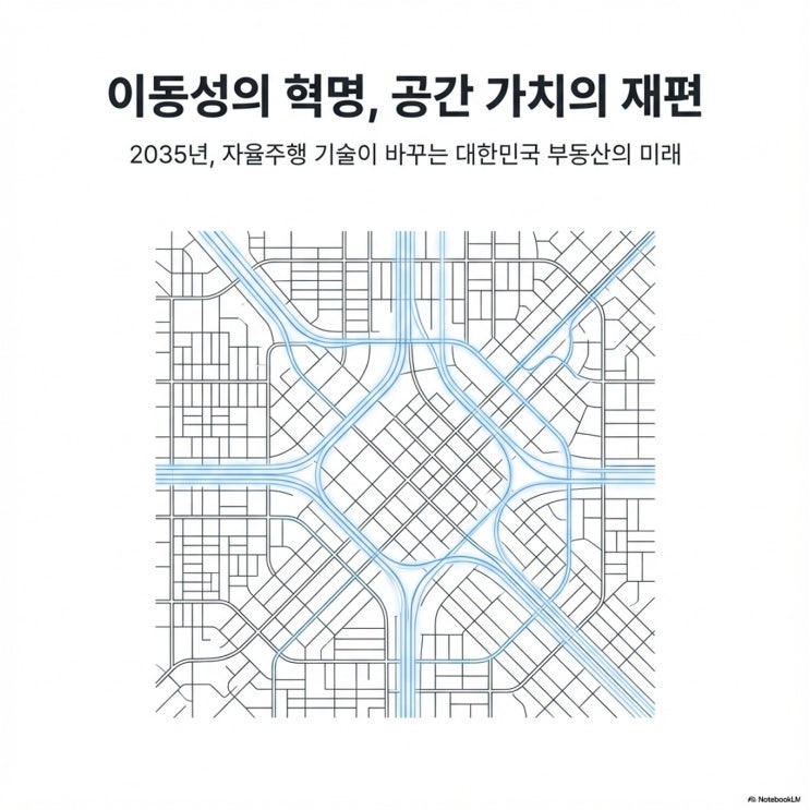  "운전대 놓는 순간, 내 집값이 뛴다?" 자율주행이 바꿀 대한민국 부동산의 3가지 대변혁