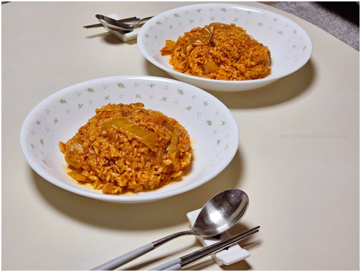  슬런치 김치볶음밥 밀키트_ 상온보관 가능한 비건맛집밀키트 집밥간편식 추천