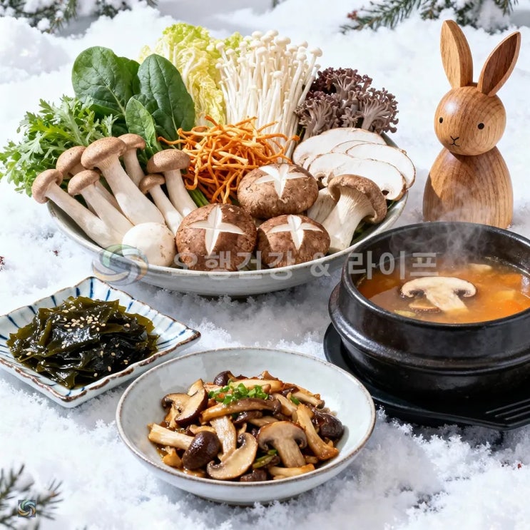  [먹약이야기] 겨울철 면역력 쑥쑥! 슈퍼 푸드 버섯 효능 & 맛있게 먹는 건강 레시피