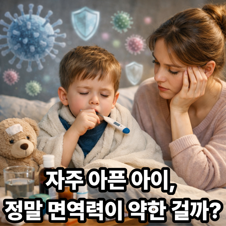   자주 아픈 아이 = 면역력 약한 걸까?｜육아맘이 꼭 알아야 할 오해와 진실
