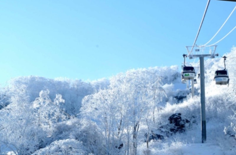 겨울산행 대표 무주 덕유산 향적봉 곤도라 케이블카 가격 예약정보 운영시간