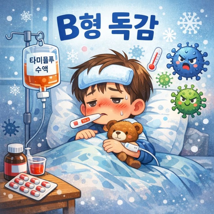  해열제 먹으면 열 떨어져서 독감인 줄 몰랐던, 우리 아이 비형독감 이야기