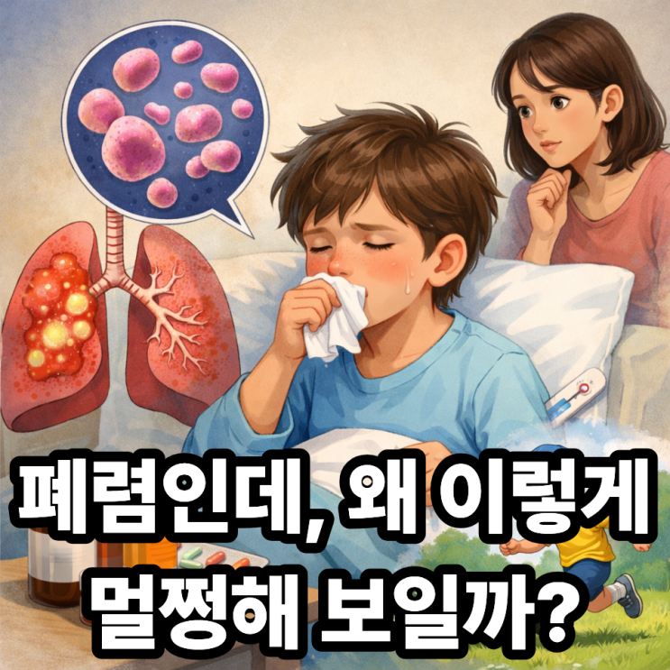   마이코플라즈마 폐렴, 초기엔 왜 가벼워 보일까?｜엄마가 놓치기 쉬운 이유