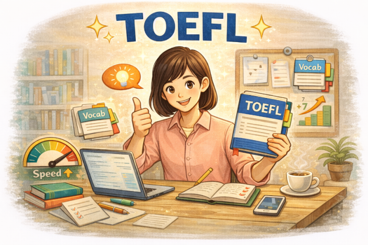  직장인 토플 독학 (2) | 108점 받으며 정리한 토플 영역별 공부법
