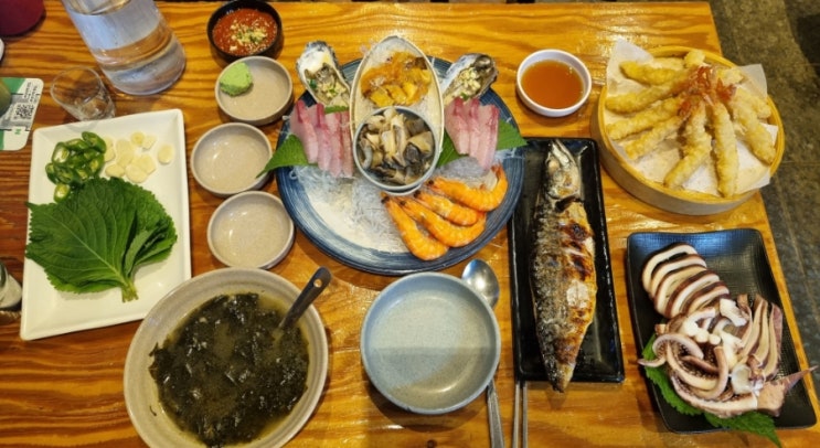  삼성역회식 오징어세상 삼성점 오징어데침 세트