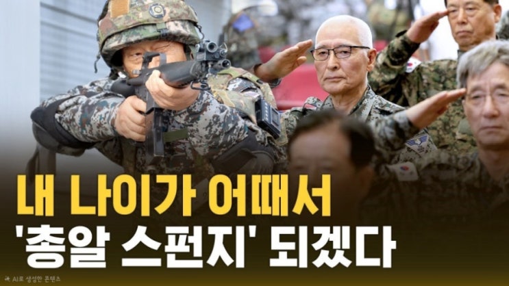  국방부 남성4050군대 재입대 추진