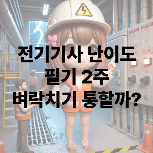 전기기사 난이도 체감, 필기 2주 벼락치기 통할까?