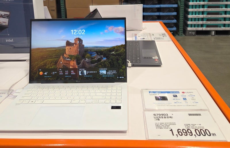 코스트코 노트북 lg 그램 노트북 레노버 진열품 및 개봉품 26년 1월 할인 행사