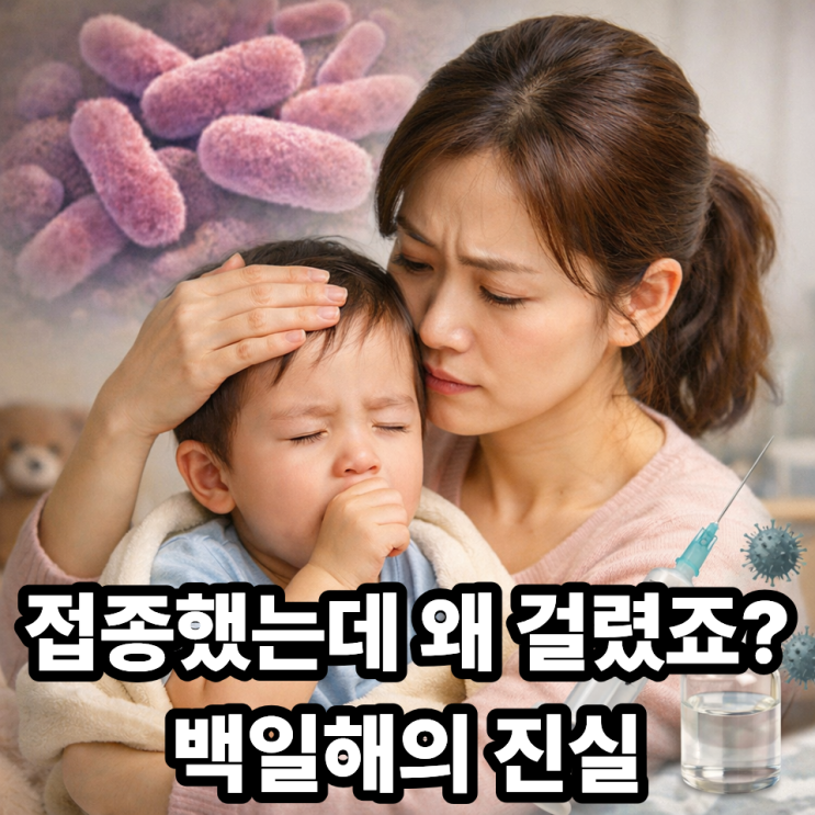   백일해, 예방접종 했어도 걸릴 수 있을까?｜기침이 오래가면 꼭 확인하세요