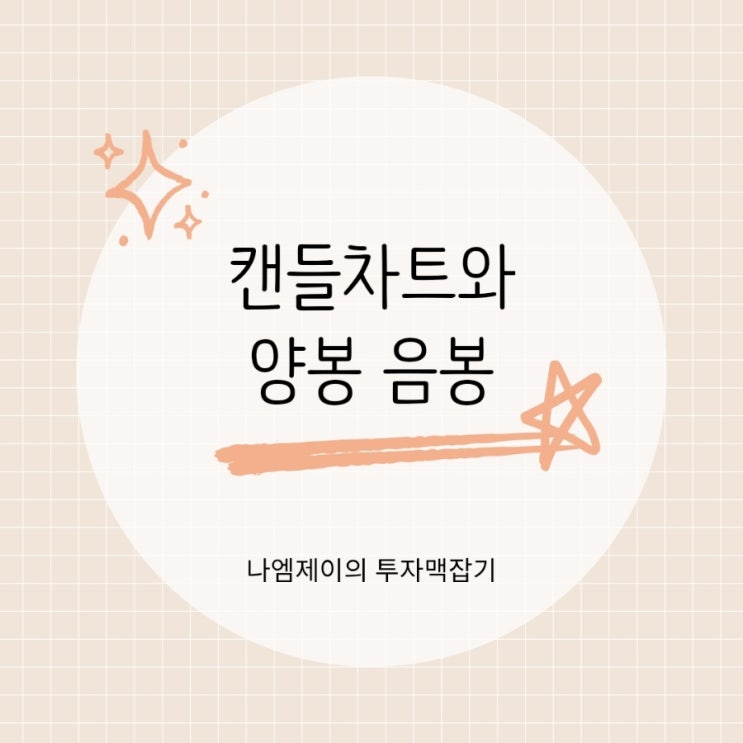  주식 차트 보는 법 캔들차트와 장대양봉 장대음봉 의미