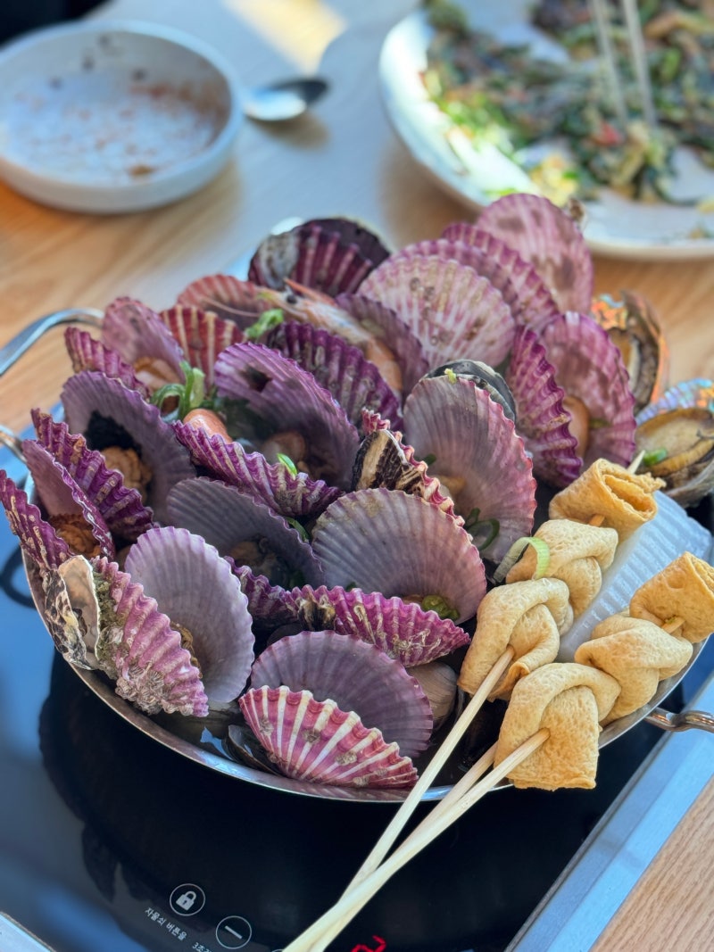 부산 기장 롯데아울렛맛집 용궁해물칼국수 가족식사추천 이케아맛집