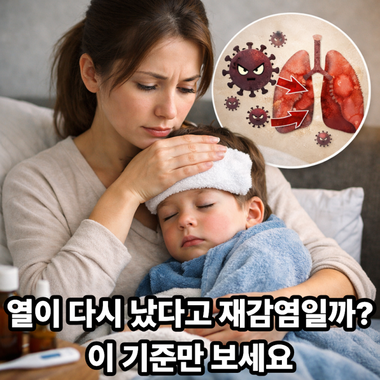   다시 열 나면 재감염일까?｜육아맘이 꼭 알아야 할 열 재발의 진짜 이유