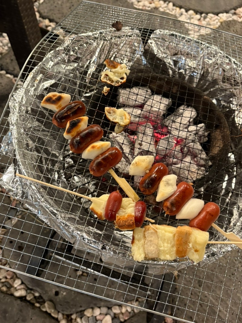 캠핑요리 혼술안주 고우하 꼬치 프리미엄 바베큐세트