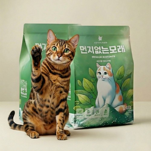  먼지없는모래 오리지날 벤토나이트 고양이모래
