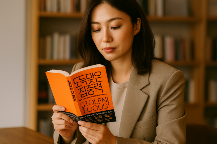  『도둑맞은 집중력』을 읽고｜집중력이 사라진 진짜 이유와 우리가 놓친 것들
