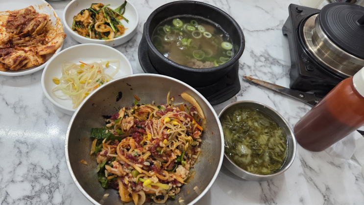  목포 산정동 맛집 우승곰탕 2호점