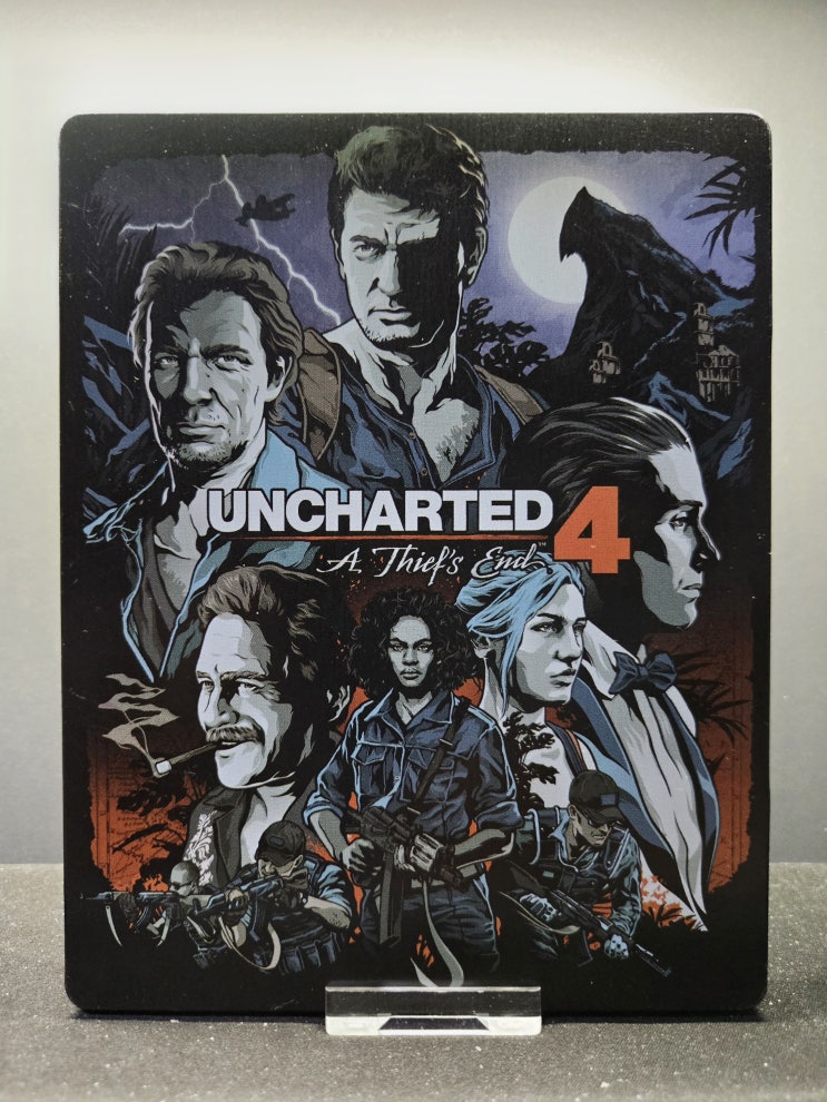  언차티드 4: 해적왕과 최후의 보물 스페셜 에디션 스틸북 (Uncharted 4: A Thief's End Special Edition Steelbook)