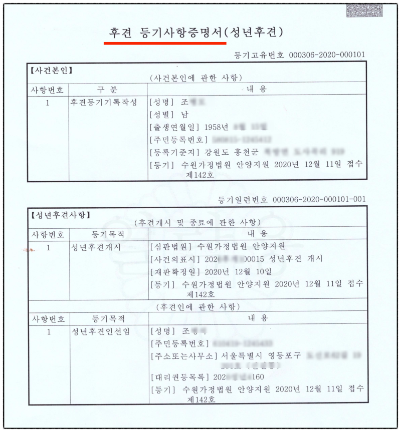 [성공사례] 성년후견인의 자산 관리 허가 및 효율적인 관할 이송 대응기 관련 이미지 8