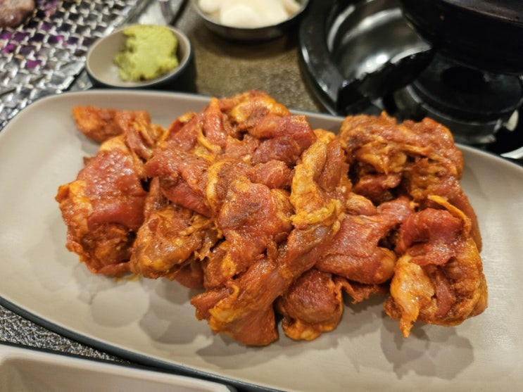 분평동 통갈매기살 만석집 원마루시장맛집