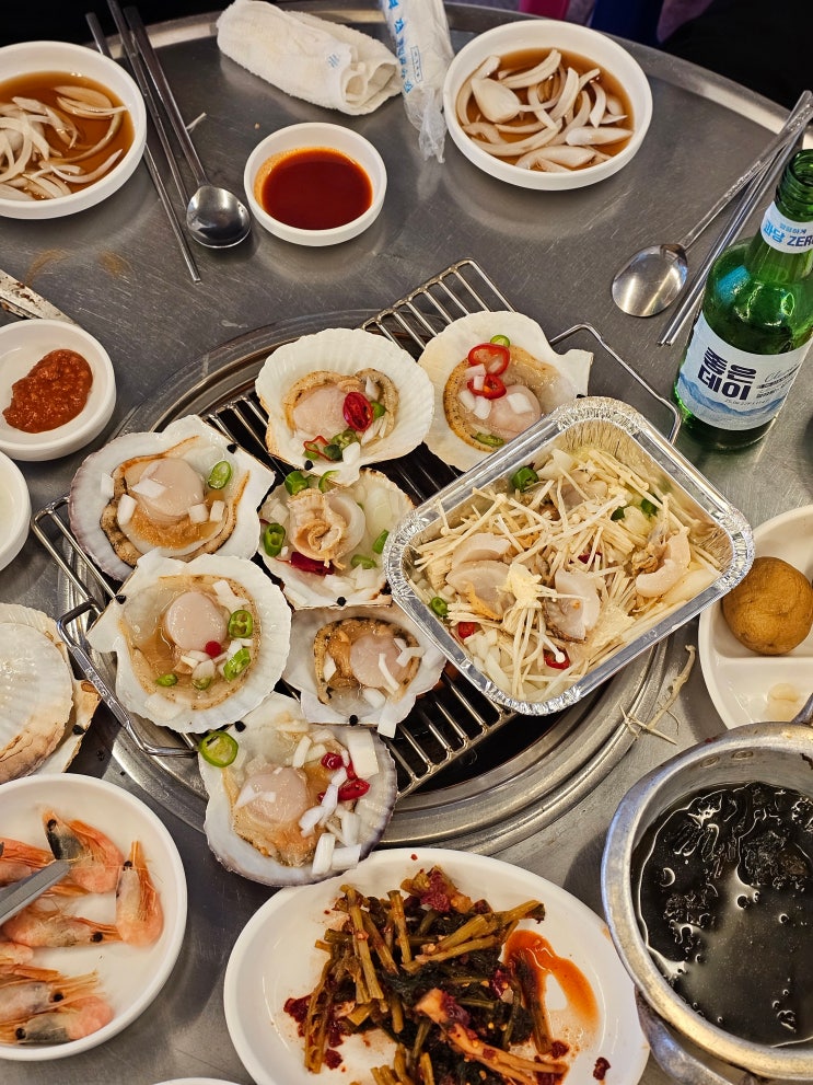  부산 맛집 추천 청사포 하진이네 조개구이 수변최고돼지국밥 좋은데이 쉐이크쉑 해운대블루라인파크 청사포역기찻길 부산여행