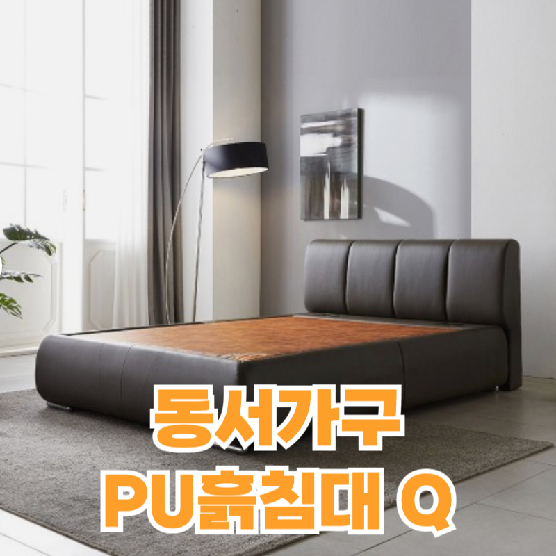 따뜻한 숙면을 위한 선택! 동서가구 가죽 흙침대 Q