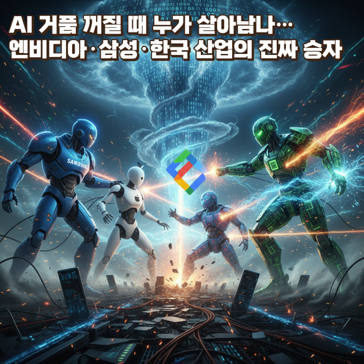 AI 거품 꺼질 때 누가 살아남나…엔비디아·삼성·한국 산업의 진짜 승자