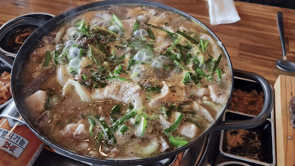  제주 신화월드 맛집, 봉개족탕순대