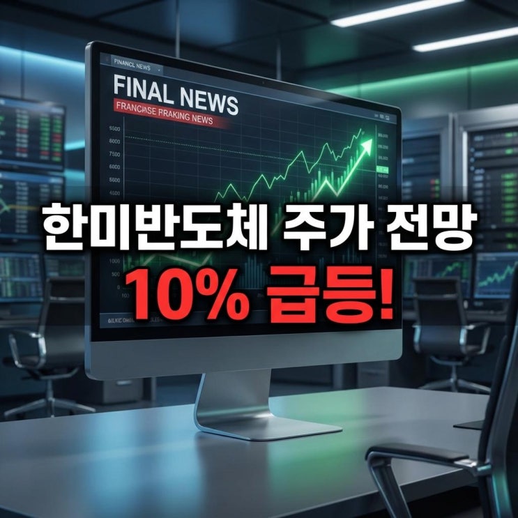  한미반도체 주가 전망 10% 급등! HBM4 대장주의 귀환과 TC본더 수주 잭팟 (2026년)