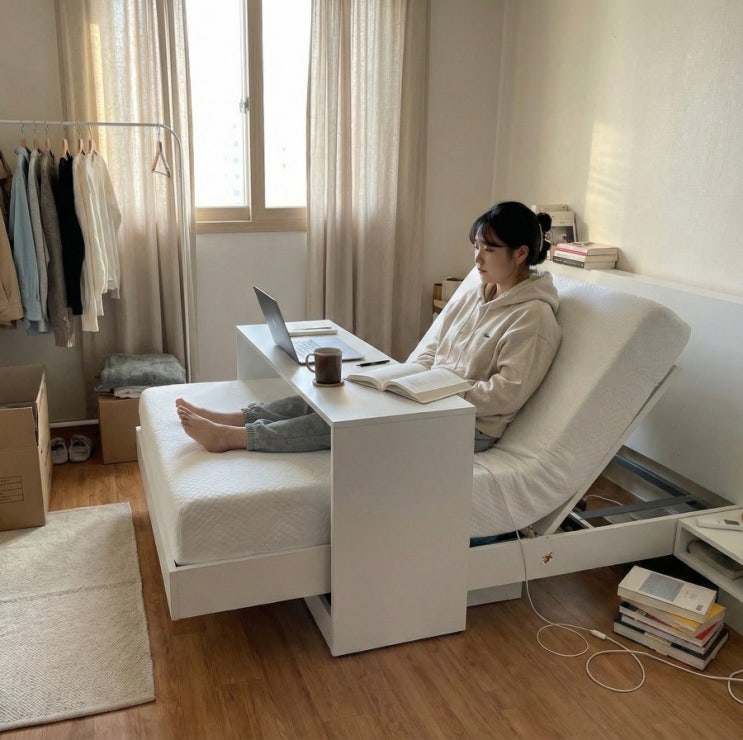  침대에서 밥 먹고 일하고... 집순이들이 '폐인' 되는 침대 정체
