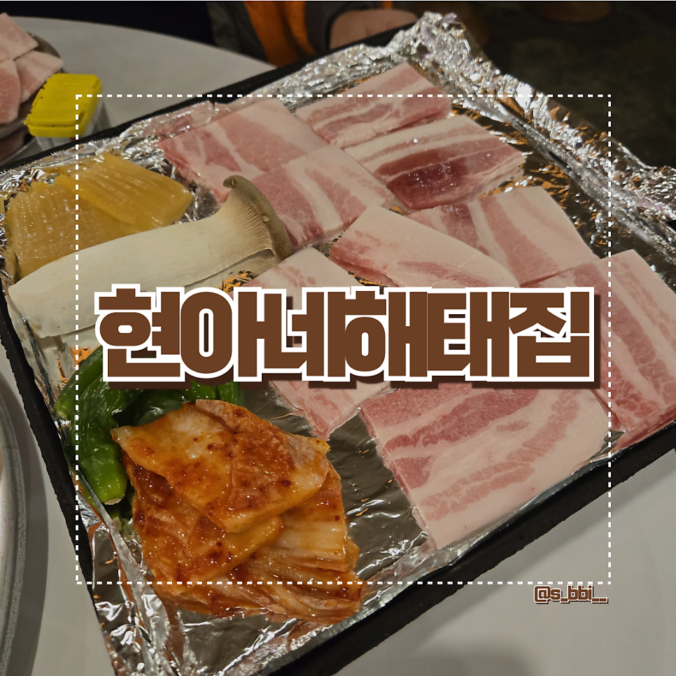 현아네해태집 사진 1