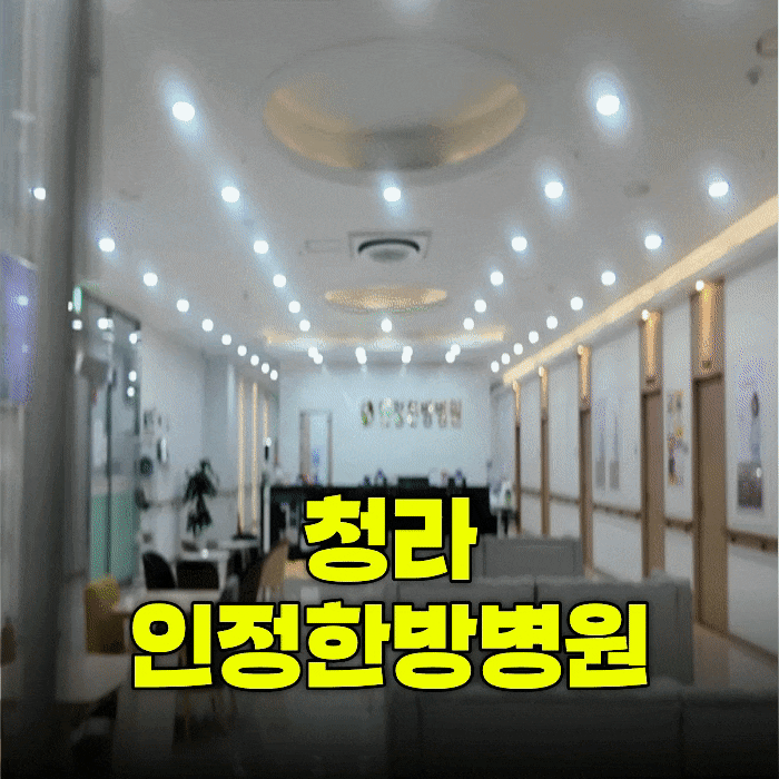  청라 인정한방병원 진료과목 안내 및 오시는길