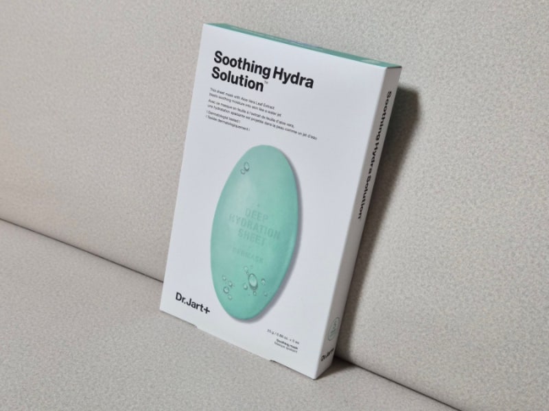 [후기] 닥터자르트 수딩 하이드라 솔루션 시트 마스크 Dr.jart+ Soothing Hydra Solution Seet Mask