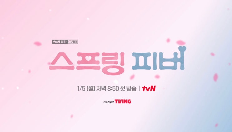  설렘가득 안보현 이주빈 로코 드라마 스프링 피버 프리뷰 및 원작 웹소설 웹툰 결말 스포