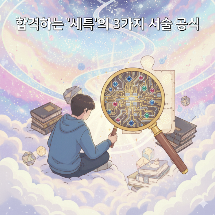  (세특 심화) - "단순 나열은 감점 요인? 대학이 합격시키는 '세특'의 3가지 서술 공식"
