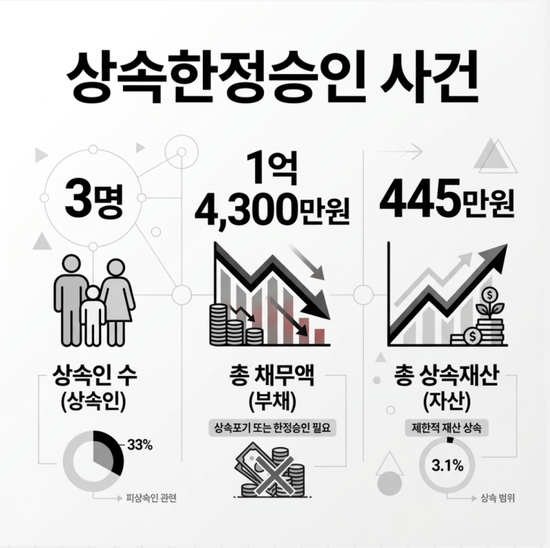 (상속한정승인 승소사례) 1억 4천만 원의 빚, 세 자녀의 일상을 지켜 관련 이미지 6
