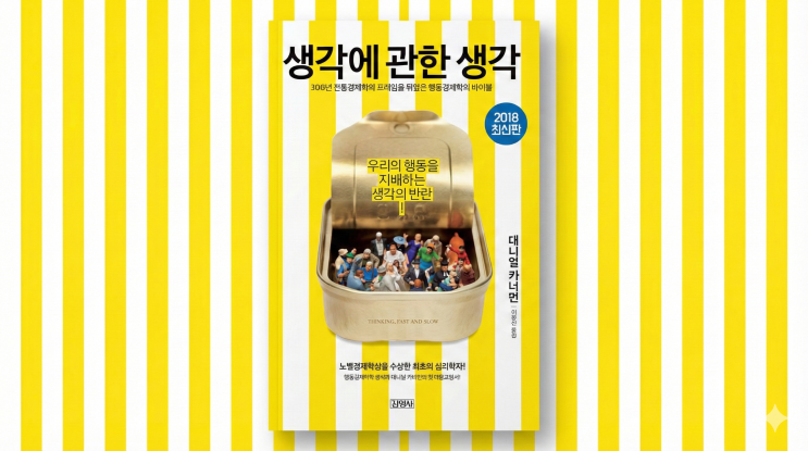  매일 후회하는 결정이 많다면 읽어야 할 책 「생각에 관한 생각」