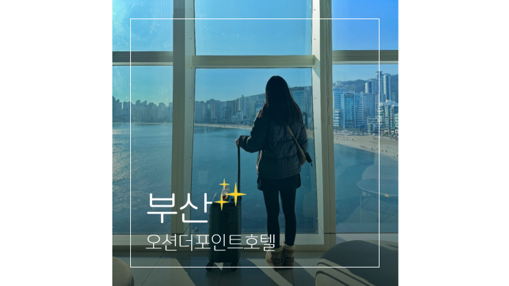  광안리호텔 가성비 좋은 오션더포인트 부산 오션뷰 숙소 애견동반