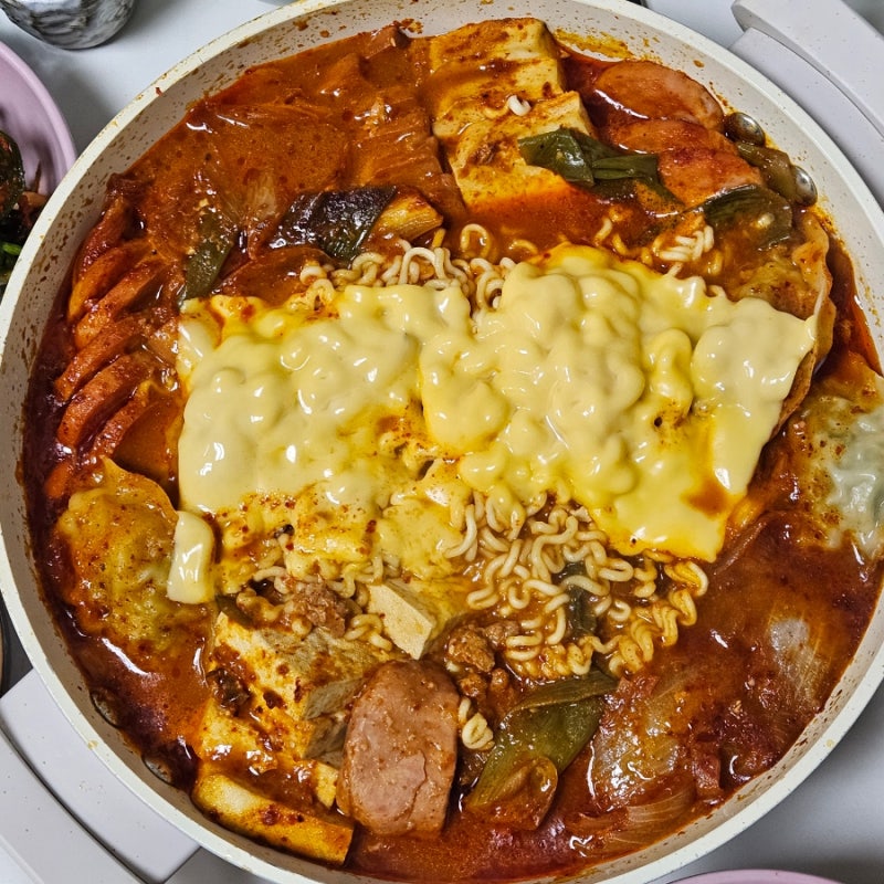 베이크드빈 없이 부대찌개 레시피 간단한 찌개 메뉴 부대찌개 만드는 법