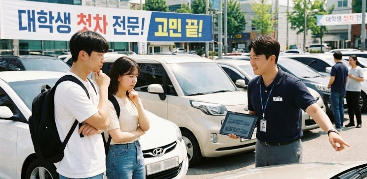  대학생 첫 중고차 현실적인 선택 기준 추천