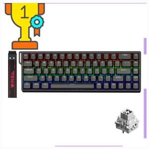 AULA WIN 68HE PRO MAX 마그네틱 축 게이밍 키보드 유선, RGB Wired,