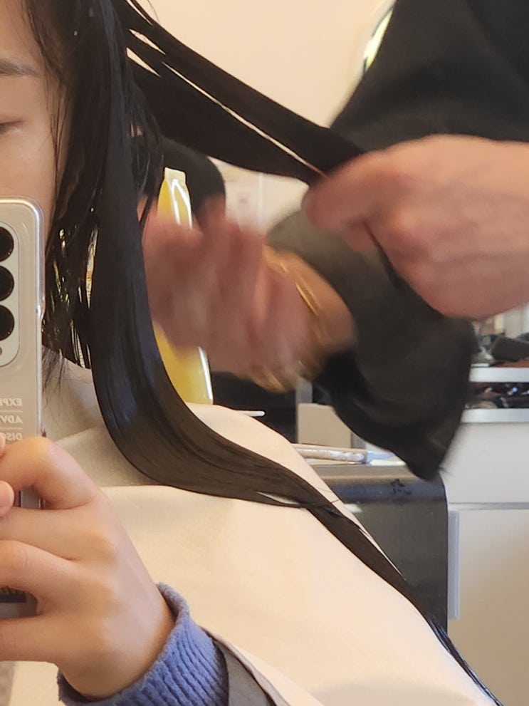  용인 둔전 미용실 타마시헤어 둔전역점 오주아 클리닉 후기