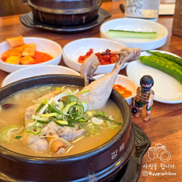  [경기도 부천시 상동] 상동역 한식 맛집, 밥집 - 오이삼계탕 부천본점